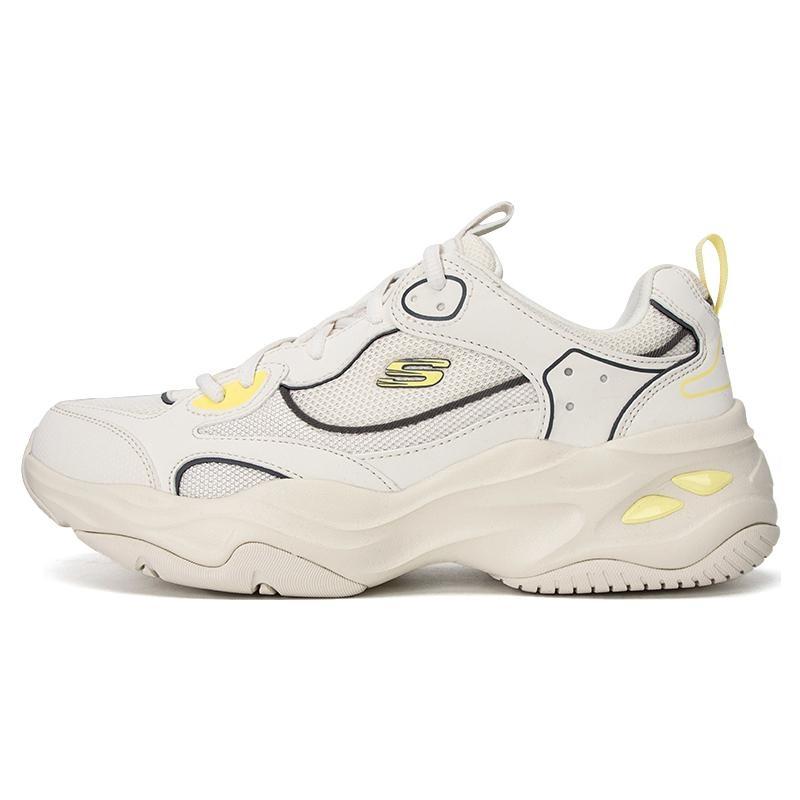 Skechers DLites 4.0 Cream White Yellow Men s 894249-NTMT EU 44