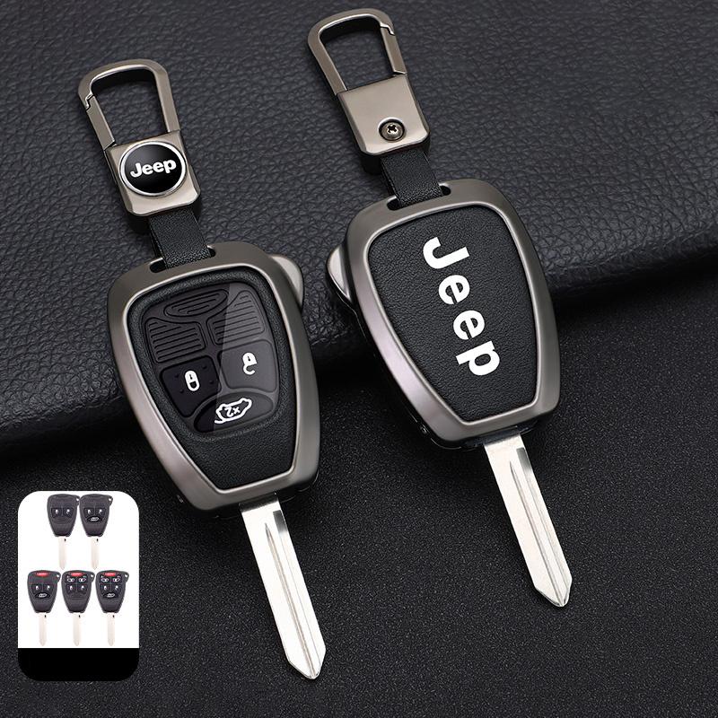 Car Remote Key Case Cover Shell For Jeep Wrangler Compass Patriot Liberty Chrysler 300 PT Dodge JCUV Caliber Nitro Accessories