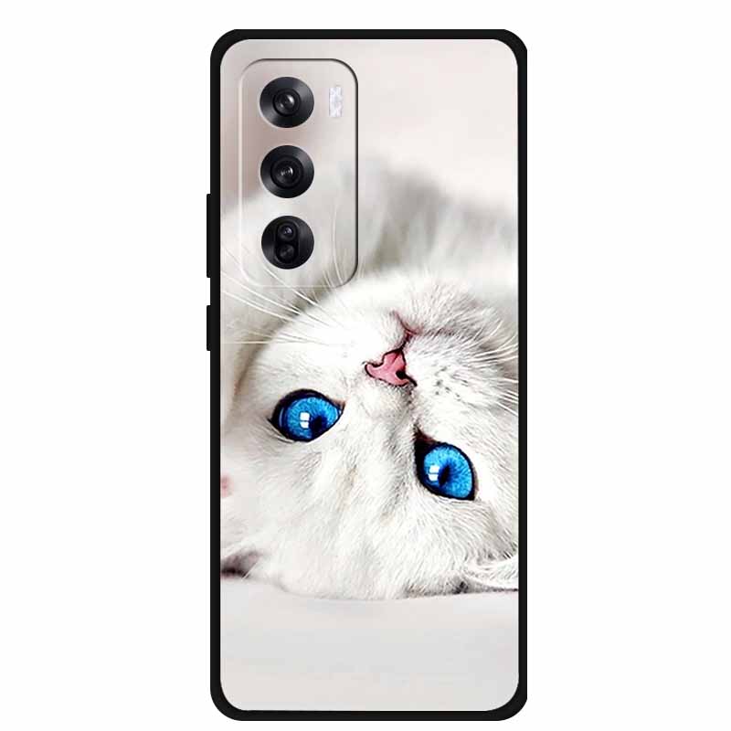 For Oppo Reno12 Pro 5G Cases Shockproof Phone Cover Soft Silicone Fashion Cool Cases for OPPO RENO 12 PRO CPH2629 Bumper Coque