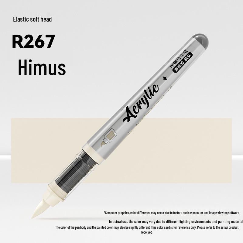 Jinzhi Liquid Acrylic Marker Pen - Soft Tip, Opaque, Large Capacity, Stackable Colors