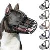 Metal Basket Dog Muzzle for Pitbull Amstaff Staffordshire - Breathable