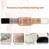 54.5 x 9.5 inches PEMF Full-Body Far-Infrared Heating Pad Magnetic Therapy Mat Chakra Gemstone Photon Waist Belt With 7 Crystals