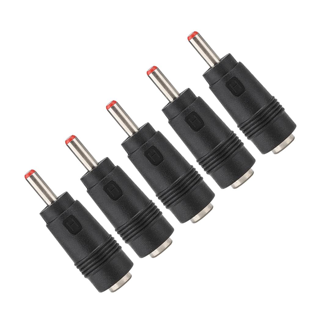5PCS 5.5 x 2.1 Female to 3.5 x 1.35MM Male DC Adapter Connector Router Power Converter