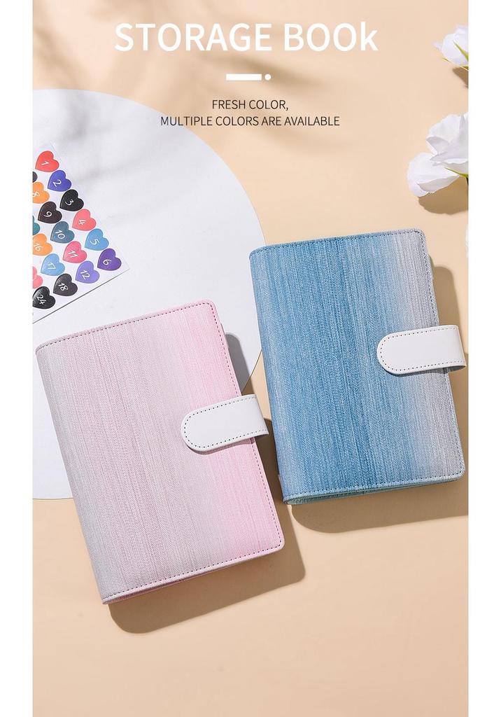 Macaron A6 Loose-Leaf Notebook for Phone, Cash, Budget, & Financial Planning