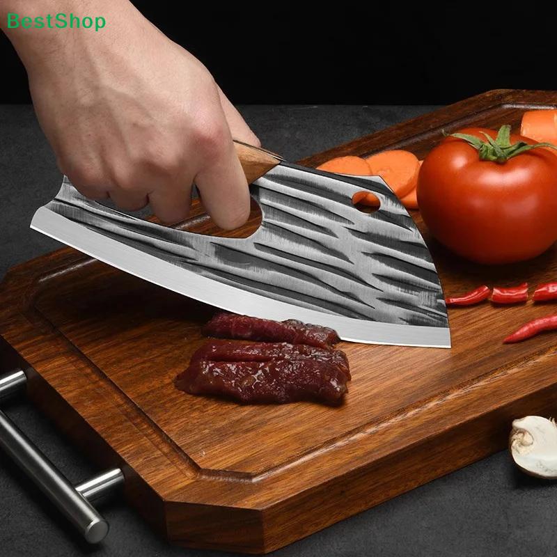 NEW Effort Saving Kitchen Knife Meat Cleaver Knife Household Vegetable Fruit Knife Stainless Steel Forged Knife For Kitchen