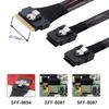 Chenyang CY 8i Ultraport Slimline SAS Slim na Duálny Mini SAS SFF-8654 74-Pin PCI-E 4.0 SFF-8087 Kábel, PCI-Express