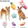 9-piece Set of Squeaking Puppy Toys, Cute Multi-color Design, Can Bite At Any Time, Suitable for Small Dogs