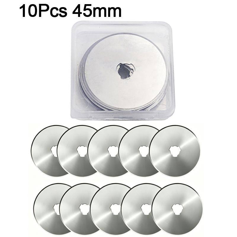 Fabric Rotary Cutter 45mm Blade Card Paper Sewing Quilting Fabric Cutting Tailor Scissors Tool Dress Clothes Making DIY Tool