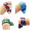 50Pcs100Pcs Celluloid Guitar Thumb Finger Picks Thumb Picks Finger Picks Flat Thumb Picks Color Random