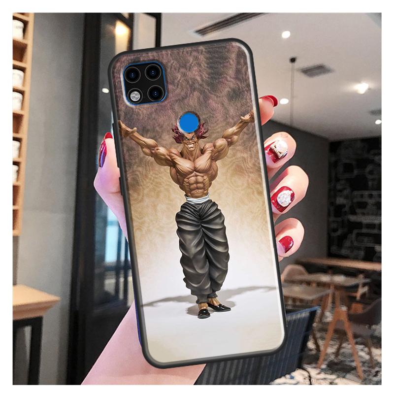 BAKI Hanma Yujiro Anime Funda für Xiaomi Redmi Hinweis 10S 9S 8T 9 Hinweis 10 Pro Hinweis 11 Pro Redmi 9C 9A 9T Weichen Fall