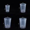 Double Layer Self Watering Plastic Flower Pot Transparent Planter With Holes For Herbs Desktop Succulents Plants