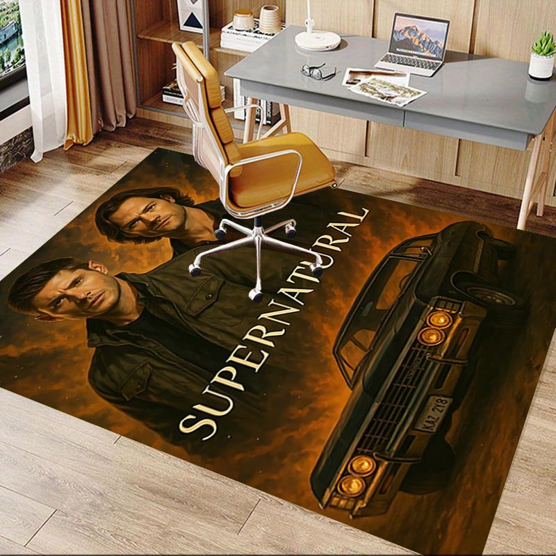 1pc Supernatural Supernatural Carpet, Office Rug Outdoor Mat Home Decor Area Carpet Festival