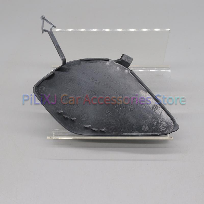 Front Bumper Towing Hook Cover For BMW X1 F48 F49 LCI 2019-2022 Tow Hauling Eye Trailer Cap Housing Shell Painted Car Accessorie