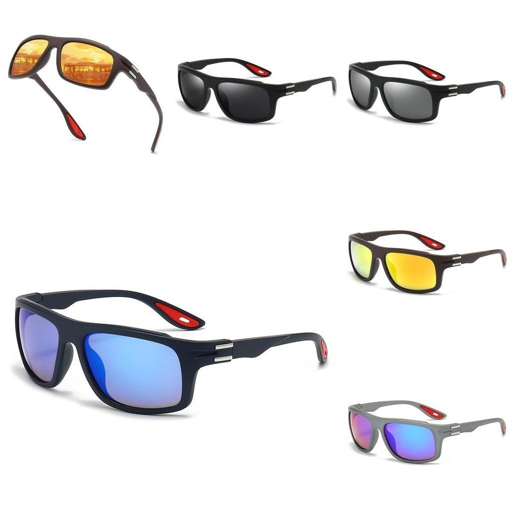Sunglasses Trendy Colorful Lenses Frames Outdoor Activities Uv Protection