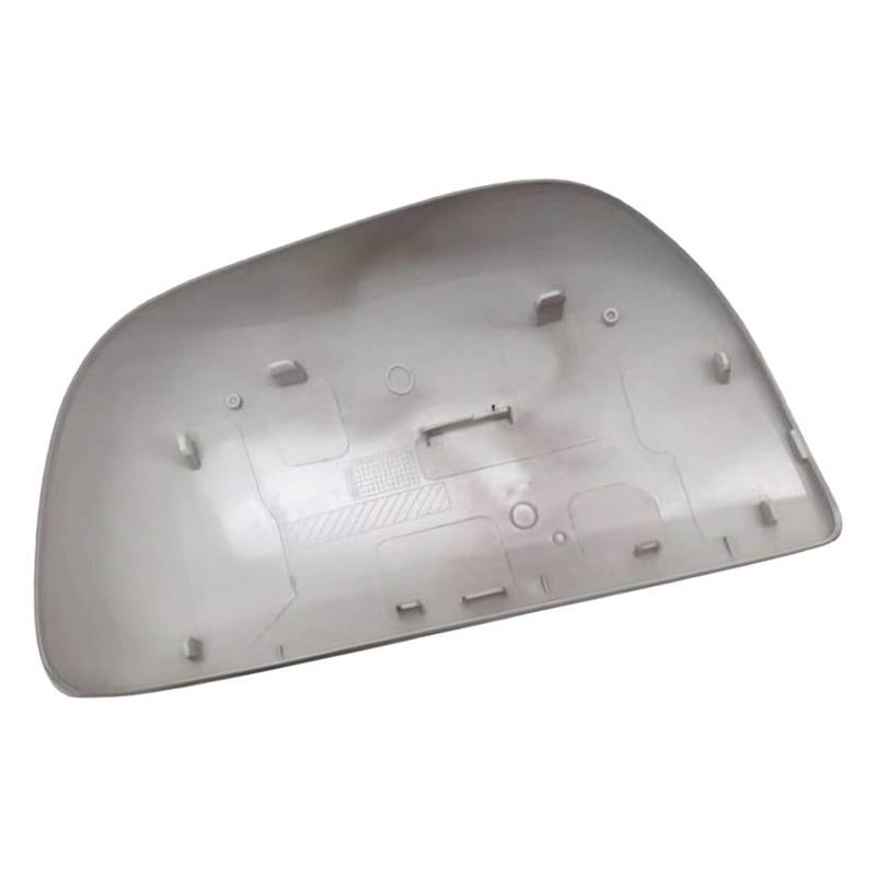 Cache-cadre de rétroviseur extérieur arrière gauche Capuchon d'aile latérale de porte Boîtier de garniture ABS Blanc compatible pour Toyota RAV4 2006 2007 2008 2009 2010-2012