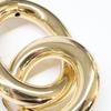 JIL SANDER [Beautiful condition] 925 double hoop earring Gold colorUsed