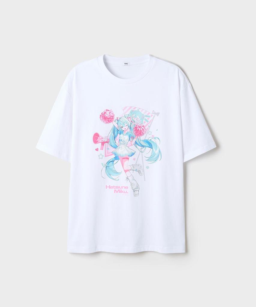 Seupao [Hatsune Miku] Short Sleeve T-Shirt (White)_Sprlg37U21