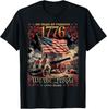 250 Years of Freedom Retro USA Flag Since 1776 2026 Independence Day T-Shirt
