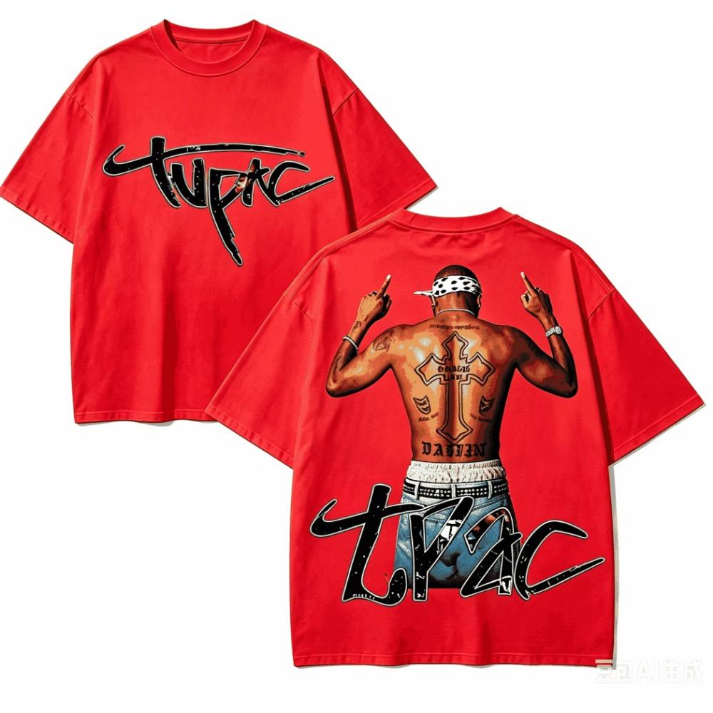 Tupac Shakur for Fan Gift T-shirt Men