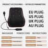 Electric Shiatsu Head Neck Cervical Ttraction Body Massager Car Back Pillow with Heating Vibrating Massage Device