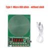 RDA5807M FM Radio DIY Kit 87-108MHz TDA2822 Amplifier Dual Power Micro USB Type C 3V 5V Soldering Practice Electronic Module