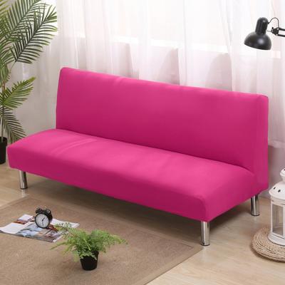 Solid Color Sofa Bed Covers Without Armrest Elastic Tight Wrap Couch Cover Stretch Flexible Slipcovers Sofa For Banquet Hotel