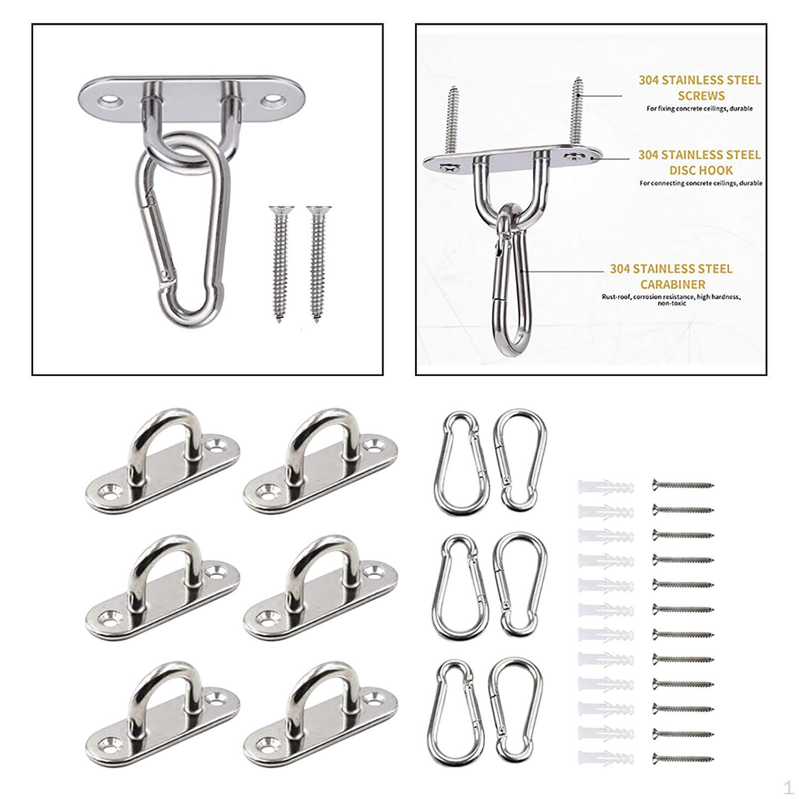 

Wall Ceiling Mount Bracket Hanging Hardware Boxing Gear Fitness Equipment Swing Hooks Suspension Kit Diameter 5mm