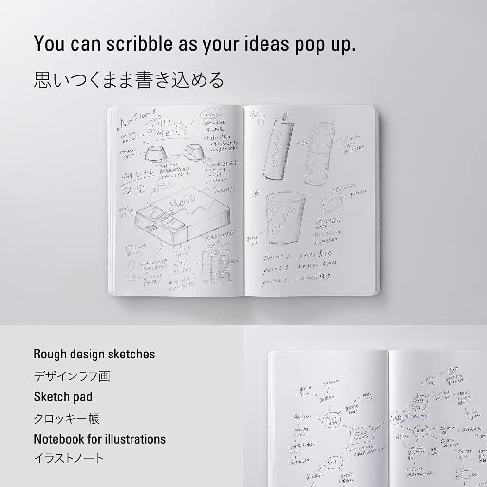 Nitoms Stalogy Notebook 1 2 Year Notebook A5 Plain Red S4144 Red Solid  1 2 Year Notebook 