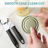 Manual Can Opener Stainless Steel Bottle Openers Professional Ergonomic Jars Tin Opener for Cans Kitchen Tools Accessories