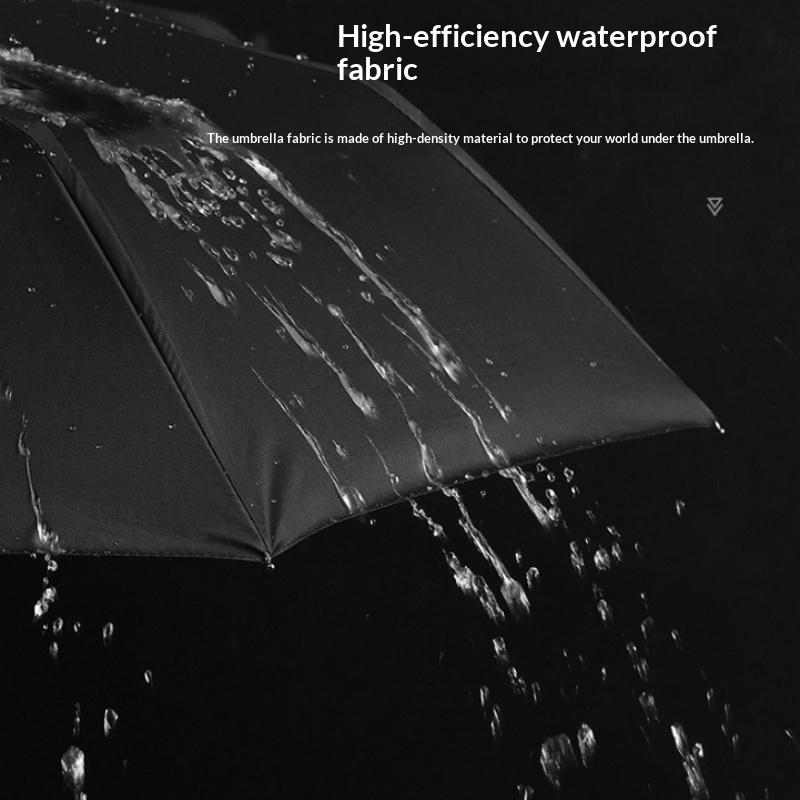 Auto Open Close 8 Rib Folding Umbrella Lightweight Sun Rain Dual Use Parasol for Women Travel