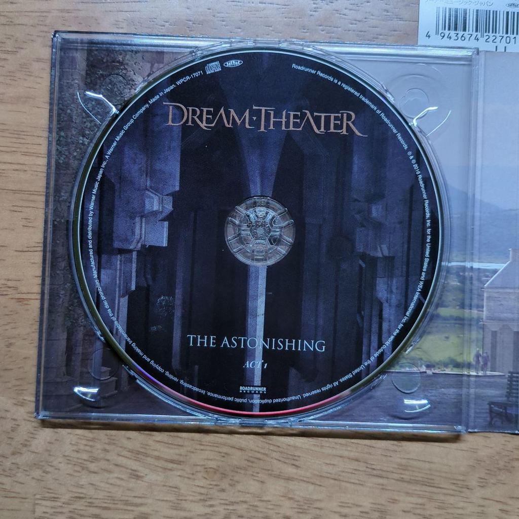 [USED] CDDREAMTHEATER Theastonishing