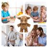 45CM Simulation Cattle Animals Plush Toys Cartoon Milk Cow Plush Doll Soft Stuffed Sweater Cow Pillow Home Decoration Toy