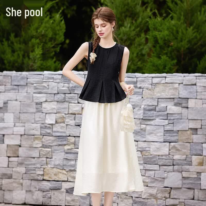 Women s Lyocell Linen Vest & Skirt Set S