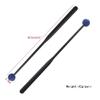 1 Pair Marimba Mallets Rubber Ball Mallet Smooth Plastic Handle Percussion Sets