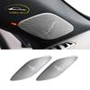 For Mercedes Benz A Class   Accessories Stainless Steel Car Interior A-Pillar Speaker Horn Cover Trim Car Styling