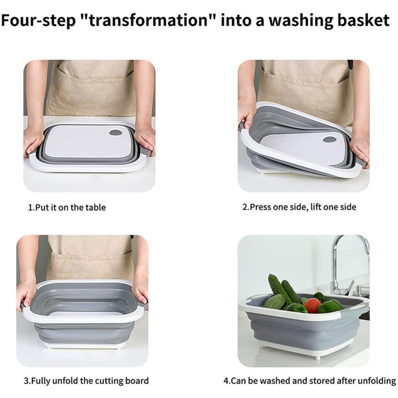 Lavabo pliable pour la maison, évier portable, seau à pied, lavabo pliable en plastique, pour voyage, camping en plein air