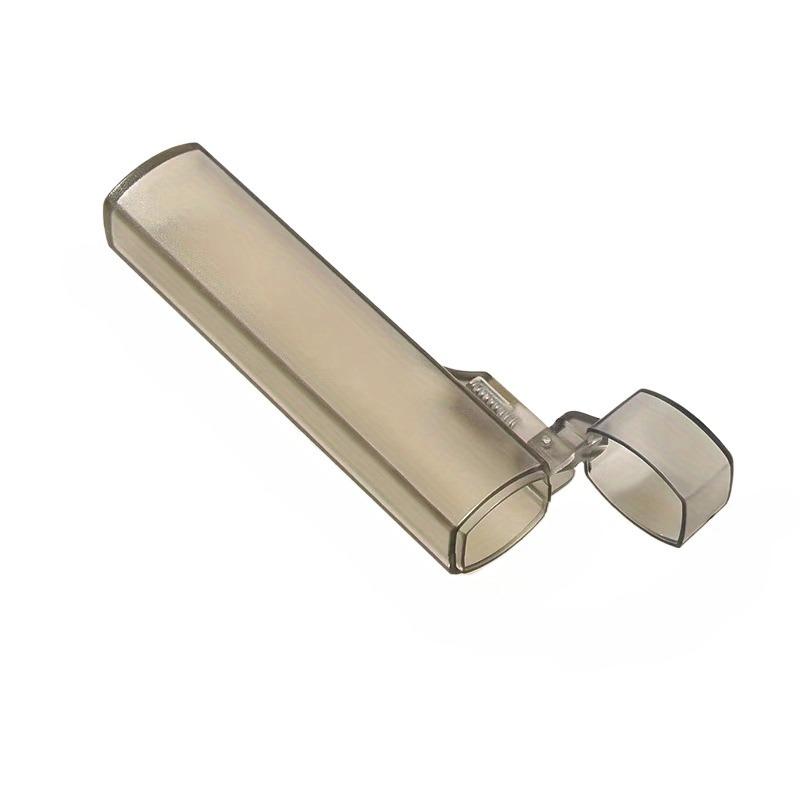 Portable Plastic Toothpick Holder Case Clear Travel Kitchen Restaurant Supplies Toothpick Storage Box Transparent Container