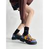 Niche Design Color Matching Cute Board Shoes Versatile Casual Single Shoes Spring and Autumn New Trend Big Head Shoes Women