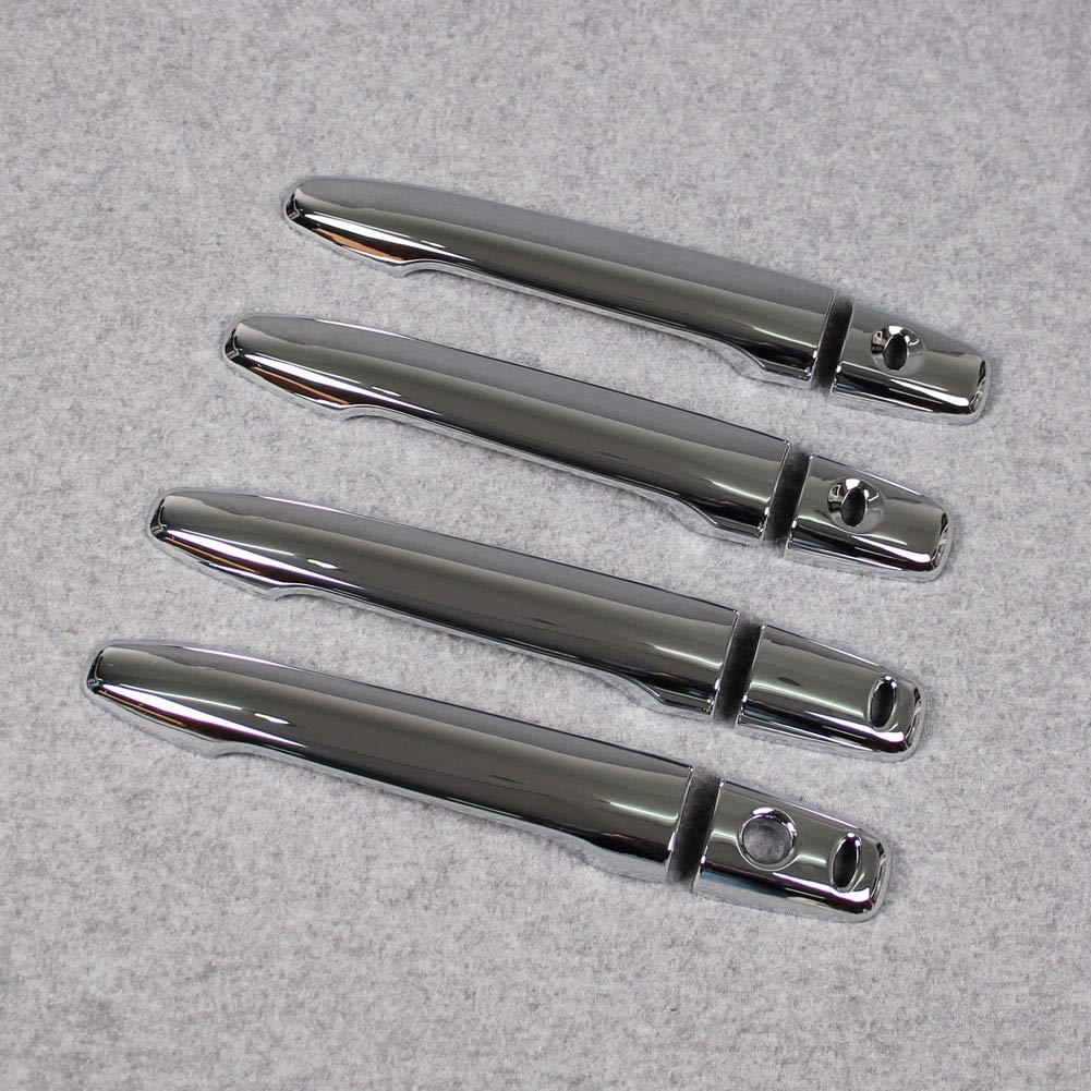 RUIQ Mitsubishi Delica Standard Grade Chrome Outer Door Handle Covers Designed Specifically for the Mitsubishi Delica D5 D5 (Full Coverage) -