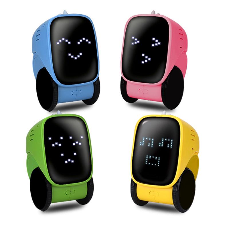LED Eye-Protective Remote Control Smart Robot - Touch-Sensing Early Education Story Machine for Kids