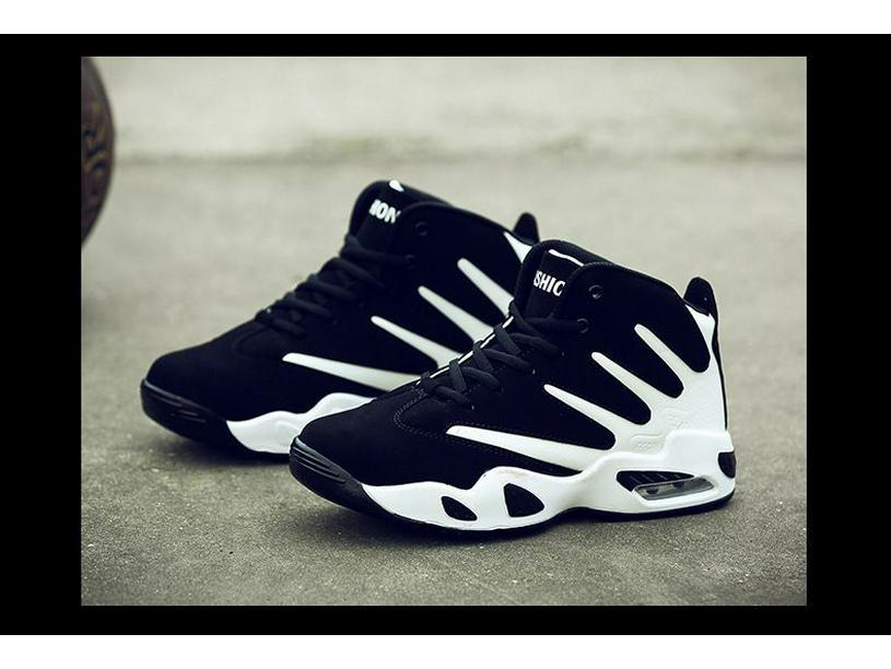 2025 Höst/Vinter Herr Mellanhöga Koreansk Stil Basketbollskor för Studenter, Trendiga Sport Battle Boots.