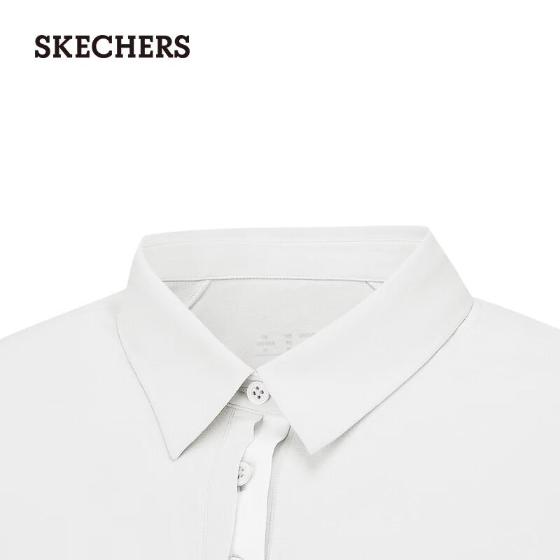 Skechers Women's Comfortable Knit Short-Sleeve Polo Shirt P226W009