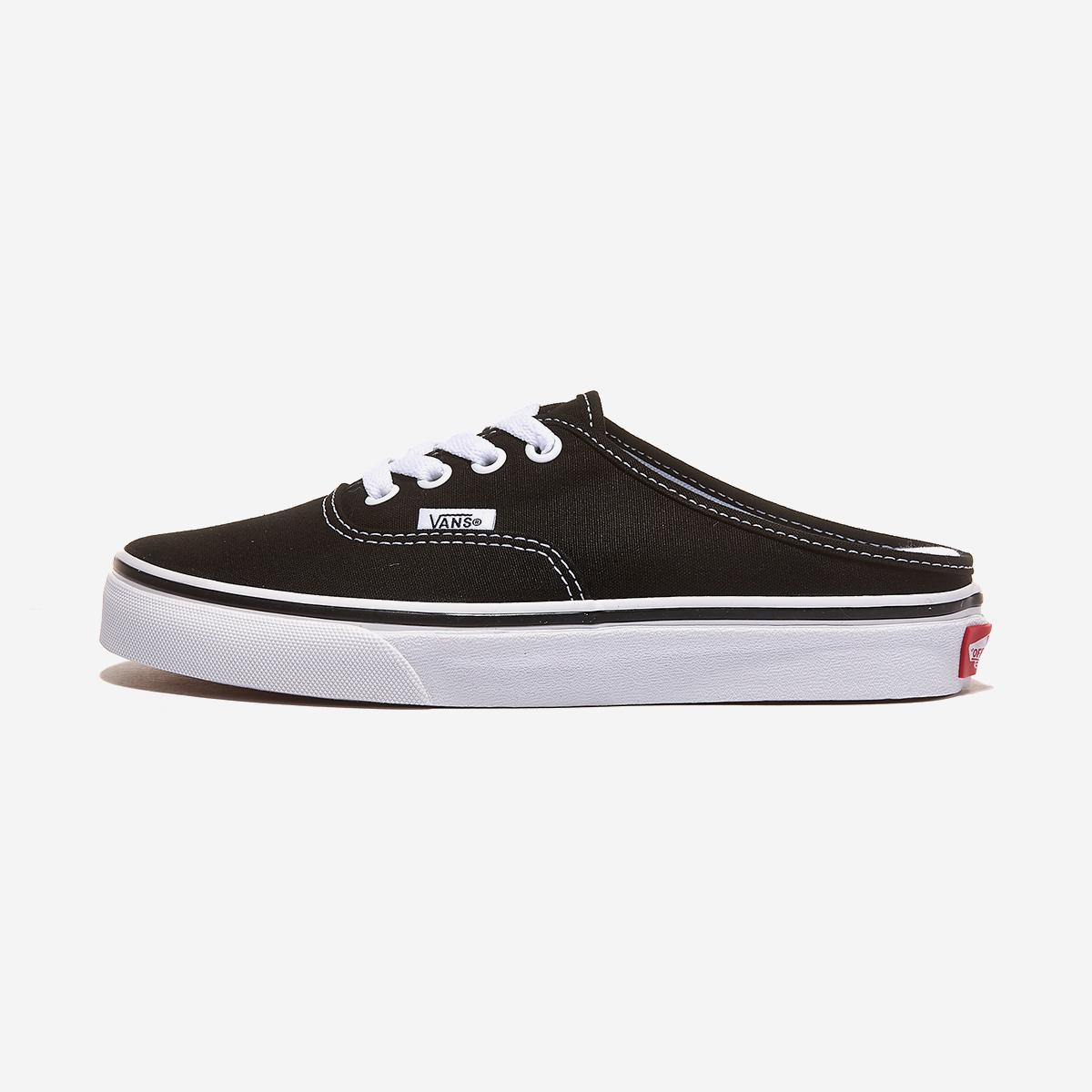 

[Vans] Authentic Mule - Black/True White, VN0A54F76BT, 1010084313, популярная корейская обувь 280