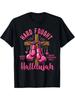 Men's Plus Size HARD FOUGHT Graphic Black T-Shirt - Featuring Pink Text, Boxing Gloves, and Spiritual Design for a Motivational Look