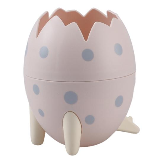 Dinosaur Egg Pen Holder Detachable Pen Holder Cute Snail-Shaped Desktop Organizer for Stationery Makeup Brushes Multifunctional Stationery Storage Box