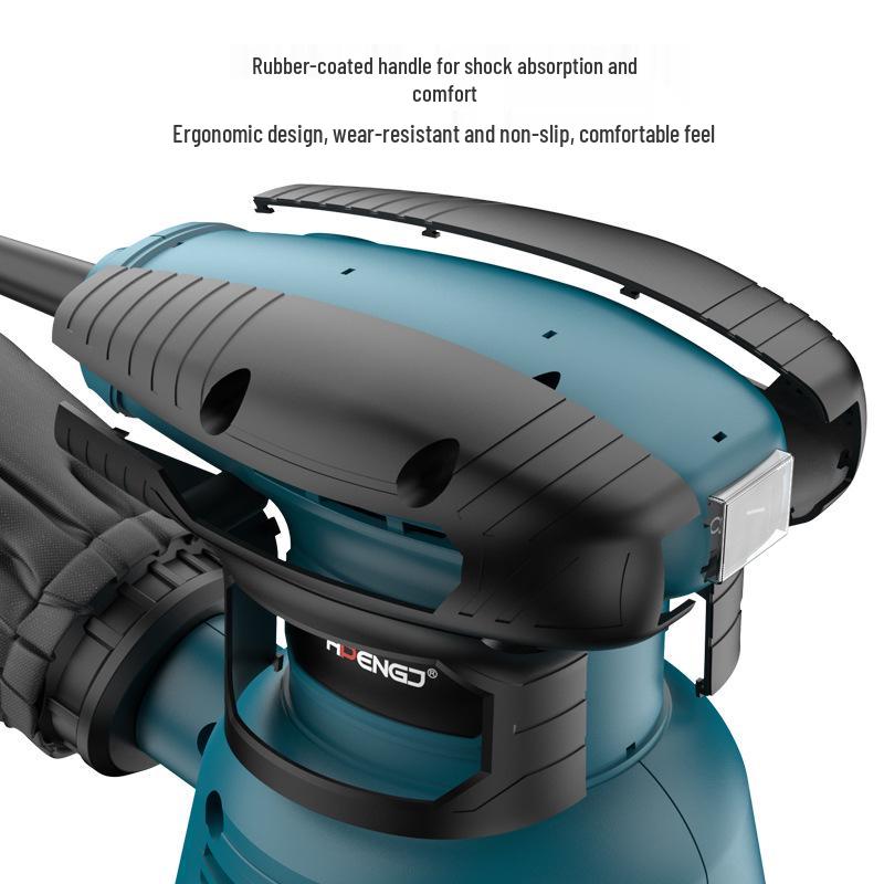 Șlefuitor Eccentric Electric cu Hârtie abrazivă de 5 inch pentru prelucrarea lemnului și lustruirea mobilei