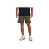 Under Armour Solid Woven Fitness Training Shorts Men Bottoms Navy-Green 1376782-390