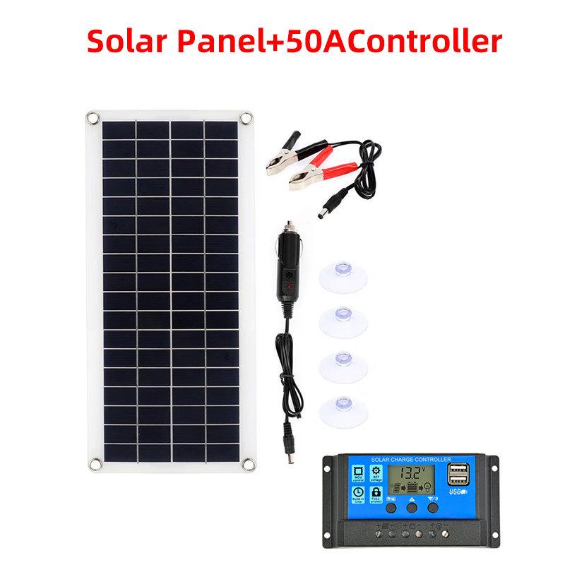 Cross-border Portable 10W 18V Polycrystalline Solar Panel Power Bank for Mobile Phone and Car Charging
