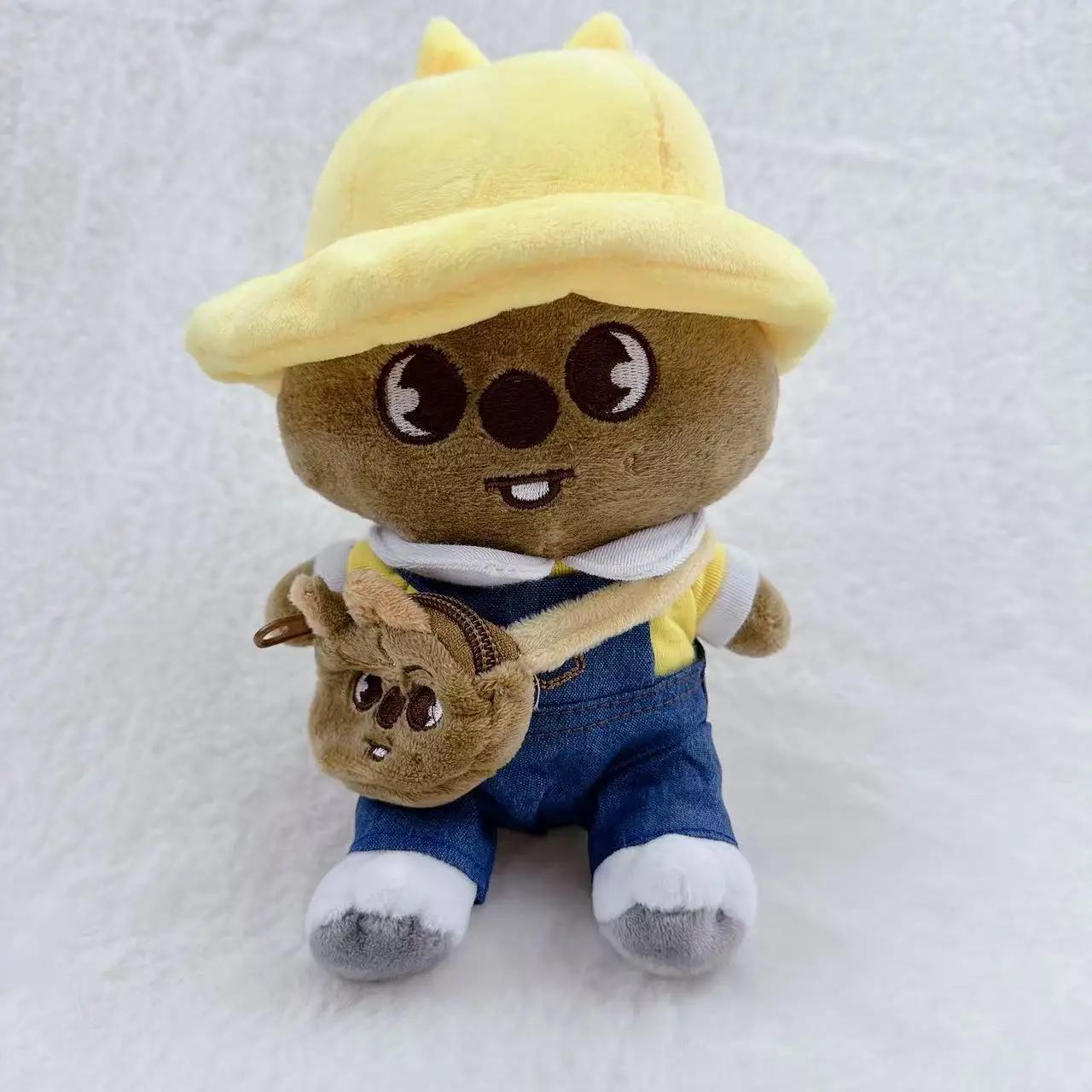 

Брелок Skzoo Плюшевая игрушка Каваий Япония Феликс Кукла Пальчиковые куклы Плюшевый мультяшный животный Каваий Игрушка Декор комнаты Детский подарок 1pcs