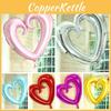 Premium Quality Hook Heart Helium Foil Balloon For Unforgettable Events And Celebrations